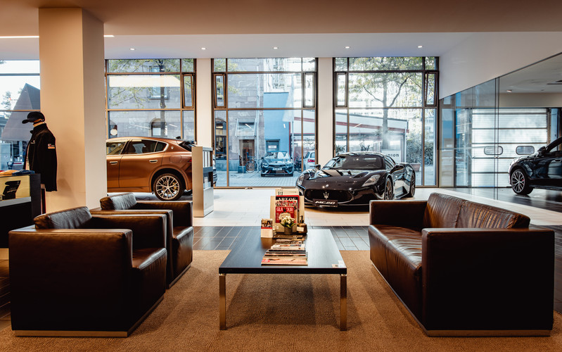 dealer showroom